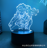 3D LED Night Light - My Hero Academia - Izuku Midoriya