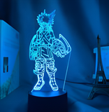 3D LED Night Light - My Hero Academia - Katsuki Bakugo