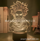 3D LED Night Light - My Hero Academia - Hitoshi Shinso