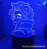 3D LED Night Light - My Hero Academia - Hitoshi Shinso (2)