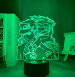3D Illuminated Art - JoJo's Bizarre Adventure - Jotaro Kujo 3D Illusion LED Night Light 16 Colors #8620