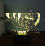 3D Illuminated Art - JoJo's Bizarre Adventure - Dio Brando (I reject my humanity) 3D Illusion LED Night Light 16 Colors