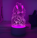 3D Illuminated Art - Honkai: Star Rail - Bailu 3D Illusion LED Night Light 16 Colors #9905