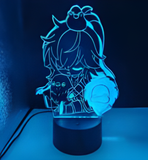 3D Illuminated Art - Honkai: Star Rail - Jing Yuan 3D Illusion LED Night Light 16 Colors