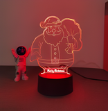 3D LED Night Light - Santa Claus (5)
