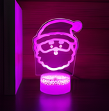 3D LED Night Light - Santa Claus (6)