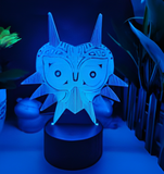 3D Illuminated Art - The Legend of Zelda - Majora's Mask 3D Illusion LED Night Light 16 Colors