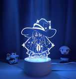 3D Illuminated Art - Wandering Witch: The Journey of Elaina - Elaina 3D Illusion LED Night Light 16 Colors #5530