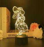 3D Illuminated Art - The Journey of Elaina - Elaina 3D Illusion LED Night Light 16 Colors #5540
