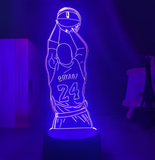 3D LED Night Light - NBA - Kobe Bryant