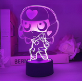 3D Illuminated Art - Brawl Stars - Sweetheart Poco 3D Illusion LED Night Light 16 Colors