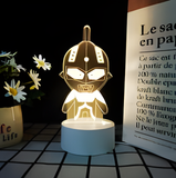3D Illuminated Art - Ultraman - Chibi Ultraseven 3D Illusion LED Night Light 16 Colors