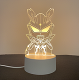 3D Illuminated Art - Ultraman - Ultraman Zero (Chibi/Q-version) 3D Illusion LED Night Light 16 Colors
