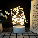 3D Illuminated Art - Ultraman - Chibi Monster 3D Illusion LED Night Light 16 Colors