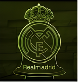 3D LED Night Light - Real Madrid - Real Madrid Logo