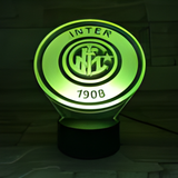 3D LED Night Light - Inter Milan - Inter Milan logo