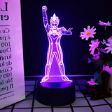 3D LED Night Light - Ultraman - Ultraman Blu