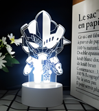 3D Illuminated Art - Ultraman - Ultraman Tiga (Chibi) 3D Illusion LED Night Light 16 Colors