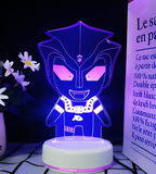 3D Illuminated Art - Ultraman - Tiga standing style 3D Illusion LED Night Light 16 Colors