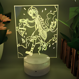 3D Illuminated Art - Identity V - Helena Adams / The Mind's Eye 3D Illusion LED Night Light 16 Colors