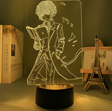 3D Illuminated Art - Identity V - Dazai Osamu (Prisoner) 3D Illusion LED Night Light 16 Colors