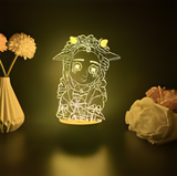 3D Illuminated Art - Identity V - The Little Girl 3D Illusion LED Night Light 16 Colors