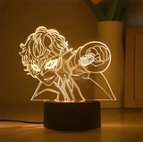 3D Illuminated Art - Persona 5 - Ren Amamiya (Joker) 3D Illusion LED Night Light 16 Colors