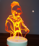 3D Illuminated Art - Identity V - Naib Subedar 3D Illusion LED Night Light 16 Colors #1406