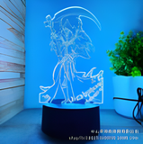 3D Illuminated Art - Identity V - Ferryman 3D Illusion LED Night Light 16 Colors