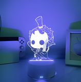 3D Illuminated Art - Identity V - Jack (The Ripper) 3D Illusion LED Night Light 16 Colors