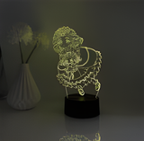 3D Illuminated Art - Identity V - Little Girl 3D Illusion LED Night Light 16 Colors #1423