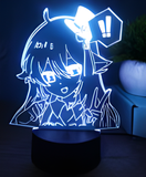 3D Illuminated Art - AOTU World - Kelly 3D Illusion LED Night Light 16 Colors