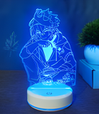 3D Illuminated Art - AOTU World - Lei Shi 3D Illusion LED Night Light 16 Colors