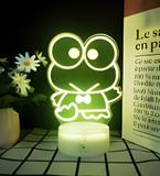 3D Illuminated Art - Sanrio - Keroppi 3D Illusion LED Night Light 16 Colors