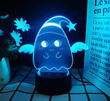 3D Illuminated Art - AOTU World - Wishing Chicken 3D Illusion LED Night Light 16 Colors