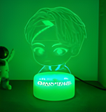3D Illuminated Art - BTS - Chibi V (BTS) 3D Illusion LED Night Light 16 Colors