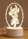 3D Illuminated Art - Goat (Chinese Zodiac) 3D Illusion LED Night Light 16 Colors