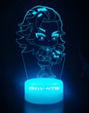 3D Illuminated Art - Soul Land - Dai Mubai (Chibi) 3D Illusion LED Night Light 16 Colors