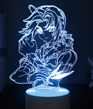 3D Illuminated Art - Douluo Continent - Tang San 3D Illusion LED Night Light 16 Colors #2011