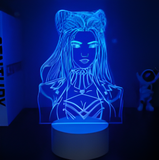 3D Illuminated Art - Douluo Dalu - Zhu Zhuqing 3D Illusion LED Night Light 16 Colors
