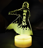 3D Illuminated Art - Naruto - Minato Namikaze 3D Illusion LED Night Light 16 Colors #2201