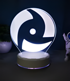 3D Illuminated Art - Naruto - Rinnegan (Eye of Samsara) 3D Illusion LED Night Light 16 Colors