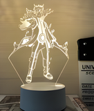 3D Illuminated Art - Naruto - Nine-Tails Naruto 3D Illusion LED Night Light 16 Colors