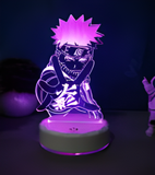 3D Illuminated Art - Naruto - Naruto Uzumaki 3D Illusion LED Night Light 16 Colors #2217