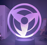 3D Illuminated Art - Naruto - Sharingan 3D Illusion LED Night Light 16 Colors