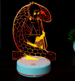 3D Illuminated Art - Naruto - Sasuke and Manda 3D Illusion LED Night Light 16 Colors