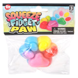Squishy - Squeeze Fidget Paw 3 Inch (Random Style)