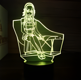 3D Illuminated Art - Spy x Family - Yor Forger 3D Illusion LED Night Light 16 Colors #2711