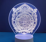 3D Illuminated Art - Bagua 3D Illusion LED Night Light 16 Colors