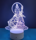 3D Illuminated Art - Padmasambhava 3D Illusion LED Night Light 16 Colors
